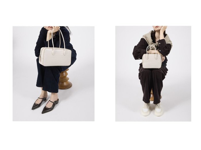 【MAISON CANAU/メゾンカナウ】の【ELLE SHOP限定】CROCO EW BOX-BOSTON&【ELLE SHOP限定】CROCO BOX-BOSTON(S) おすすめ人気トレンドファッション通販アイテム 人気、トレンドファッション・服の通販 founy(ファニー) ファッション Fashion レディースファッション Fashion for Women バッグ Bags 2025年 2025 2025-2026秋冬・A/W Autumn/Winter 2025–26 AW25–26 アクリル Acrylic Material インナー Innerwear クロコ Crocodile, Croc Embossed コーティング Coating, Coated Finish スペシャル Special, Limited Edition ダブル Double, Double-Breasted フォルム Silhouette, Form ボストン Boston ボストンバッグ Boston Bag, Retro Bag エレガント 上品 Elegant 再入荷 Restock / Back in Stock 定番 Standard, Basic Item A/W・秋冬 Autumn/Winter 財布 Wallet, Purse |ID:crp329100000222010