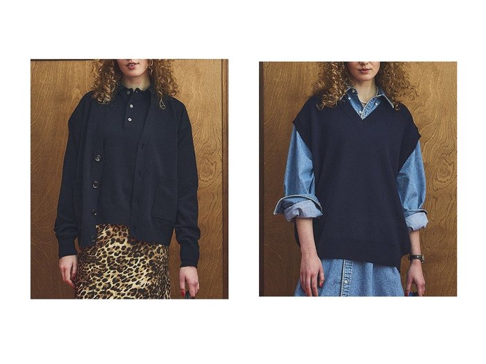 【Oblada/オブラダ】のJERMYN ニットベスト&HENRY カーディガン おすすめ人気トレンドファッション通販アイテム インテリア・キッズ・メンズ・レディースファッション・服の通販 founy(ファニー) https://founy.com/ ファッション Fashion レディースファッション Fashion for Women トップス・カットソー Cut & Sew Tops ニット Knit Tops & Sweaters カーディガン・羽織り Layered Style Cardigans アウター Coat / Outerwear Collection レディースジャケット・軽アウター Jackets 2025年 2025 2025-2026秋冬・A/W Autumn/Winter 2025–26 AW25–26 カーディガン Cardigan, Knitwear ベーシック Basic, Essential 定番 Standard, Basic Item A/W・秋冬 Autumn/Winter |ID:crp329100000222076