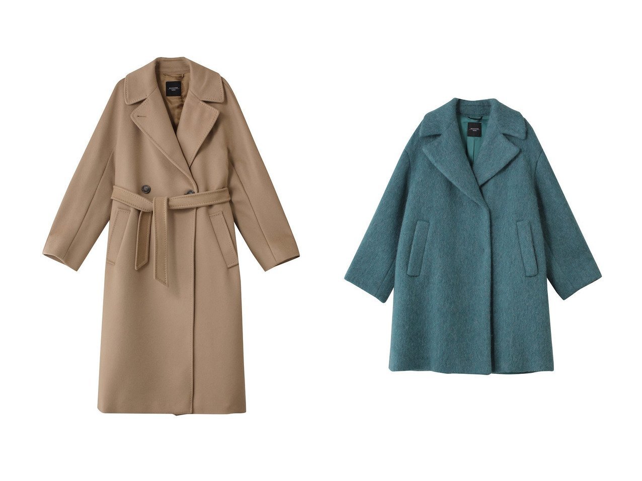 【Max Mara/マックスマーラ】の【Weekend Max Mara】RADA ロングコート&【Weekend Max Mara】RESINA Lana Vergine ロングコート おすすめ人気トレンドファッション通販アイテム インテリア・キッズ・メンズ・レディースファッション・服の通販 founy(ファニー) 　ファッション　Fashion　レディースファッション　Fashion for Women　アウター　Coat / Outerwear Collection　コート・ロングコート・ピーコート　Long Coats, Peacoats & More　2025年　2025　2025-2026秋冬・A/W　Autumn/Winter 2025–26 AW25–26　デニム　Denim, Jeans Material　ビジネス 仕事 通勤　Business / Work / Commuting　リュクス　Luxury, Elegant, High-End, Chic　ロング　Long, Long-Length　A/W・秋冬　Autumn/Winter　旅行　Travel　ブラック系　Black　|ID:crp329100000222079