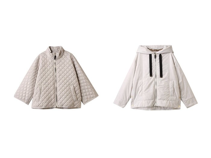 【Max Mara/マックスマーラ】の【Max Mara The Cube】DELFINA ケープラップポンチョ&【Max Mara The Cube】DARIA キルティングジャケット おすすめ人気トレンドファッション通販アイテム 人気、トレンドファッション・服の通販 founy(ファニー) ファッション Fashion レディースファッション Fashion for Women アウター Coat / Outerwear Collection レディースジャケット・軽アウター Jackets ブルゾンジャケット・スポーティアウター Blouson Jackets ポンチョ・ケープコート Ponchos & Capes 2025年 2025 2025-2026秋冬・A/W Autumn/Winter 2025–26 AW25–26 キルティング Quilted, Quilting ジャケット Jacket, Outerwear スリット Slit, Slit Detail ブルゾン Blouson, Bomber Jacket A/W・秋冬 Autumn/Winter |ID:crp329100000222082