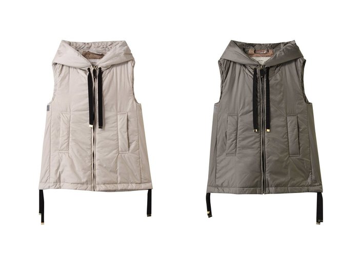 【Max Mara/マックスマーラ】の【Max Mara The Cube】GREENGO ノースリーブパファージャケット おすすめ人気トレンドファッション通販アイテム 人気、トレンドファッション・服の通販 founy(ファニー) ファッション Fashion レディースファッション Fashion for Women アウター Coat / Outerwear Collection レディースジャケット・軽アウター Jackets 2025年 2025 2025-2026秋冬・A/W Autumn/Winter 2025–26 AW25–26 ジャケット Jacket, Outerwear フェミニン Feminine, Girly ベスト Vest, Waistcoat リュクス Luxury, Elegant, High-End, Chic 冬 Winter / This Winter A/W・秋冬 Autumn/Winter |ID:crp329100000222083