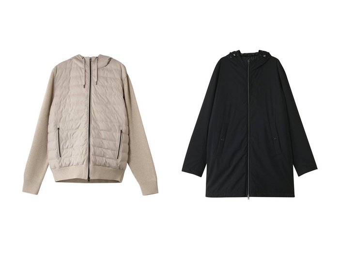 【HERNO / MEN/ヘルノ】の【MEN】はっ水ナイロン フーディーコート&【MEN】ウール ダウン コンビ フーディー ブルゾン おすすめ人気トレンドファッション通販アイテム 人気、トレンドファッション・服の通販 founy(ファニー) ファッション Fashion メンズファッション Fashion for Men 2025年 2025 2025-2026秋冬・A/W Autumn/Winter 2025–26 AW25–26 コレクション Collection, Seasonal Line コンビ Combo, Combination Style ジャケット Jacket, Outerwear ストレッチ Stretch, Stretchy Fabric ダウン Down, Puffer ブルゾン Blouson, Bomber Jacket ラグジュアリー Luxury, Elegant エレガント 上品 Elegant A/W・秋冬 Autumn/Winter ショート Short, Short Length スポーティ Sporty, Casual Athletic 旅行 Travel 秋 Autumn 軽量 Lightweight, Ultra Light |ID:crp329100000222108