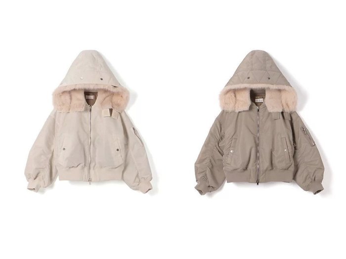 【upper hights/アッパー ハイツ】のTHE U-2 HOODIE おすすめ人気トレンドファッション通販アイテム インテリア・キッズ・メンズ・レディースファッション・服の通販 founy(ファニー) https://founy.com/ ファッション Fashion レディースファッション Fashion for Women サテン Satin, Glossy Fabric ブルゾン Blouson, Bomber Jacket 人気 Popular, Best Seller 定番 Standard, Basic Item |ID:crp329100000222116