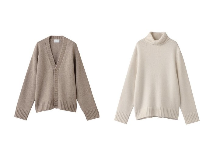 【SCEARN/セアン】のCASHMERE LOW-ニット&CASHMERE LOW-ニット おすすめ人気トレンドファッション通販アイテム 人気、トレンドファッション・服の通販 founy(ファニー) ファッション Fashion レディースファッション Fashion for Women トップス・カットソー Cut & Sew Tops ニット Knit Tops & Sweaters カジュアルプルオーバー・ニットトップス Pullovers & Knit Tops / Casual Pullovers 2025年 2025 2025-2026秋冬・A/W Autumn/Winter 2025–26 AW25–26 カーディガン Cardigan, Knitwear シェイプ Shape, Slim Fit シンプル Simple, Minimal ボトム Bottoms, Lower Wear 定番 Standard, Basic Item A/W・秋冬 Autumn/Winter |ID:crp329100000222137