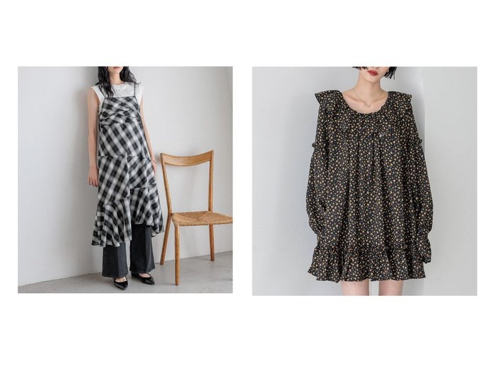 【LOWRYS FARM/ローリーズファーム】のアソートフリルチュニックブラウス&イレヘムキリカエキャミワンピース おすすめ人気トレンドファッション通販アイテム 人気、トレンドファッション・服の通販 founy(ファニー) ファッション Fashion レディースファッション Fashion for Women ワンピース Dresses キャミソールワンピース Camisole Dresses トップス・カットソー Cut & Sew Tops シャツ・ブラウス・オフィスカジュアル Elegant Blouses & Button-Ups おすすめ Recommended / Our Picks インナー Innerwear キャミワンピース Cami Dress, Slip Dress ジャケット Jacket, Outerwear チェック Check, Plaid, Tartan トレンド Trend, Trending Now ドレープ Drape, Draping Fabric バイアス Bias, Diagonal Cut フレア Flare, Flared ランダム Random, Irregular エレガント 上品 Elegant ギャザー Gathered, Ruffled チュニック Tunic, Long Top フリル Frill, Ruffle ボトム Bottoms, Lower Wear ワイド Wide, Wide Fit |ID:crp329100000222150