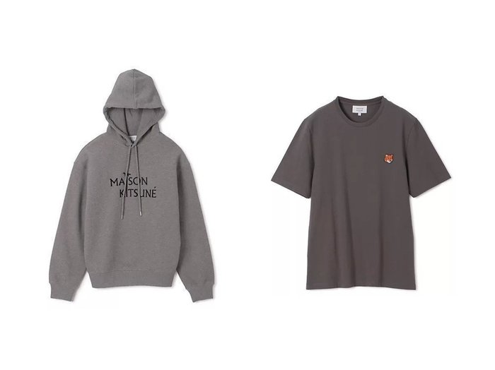 【MAISON KITSUNE/メゾン キツネ】のFOX HEAD REGULAR TEE-SHIRT&MAISON KITSUNE PILLAR COMFORT HOODIE おすすめ人気トレンドファッション通販アイテム 人気、トレンドファッション・服の通販 founy(ファニー) ファッション Fashion レディースファッション Fashion for Women トップス・カットソー Cut & Sew Tops シャツ・ブラウス・オフィスカジュアル Elegant Blouses & Button-Ups 2025年 2025 2025-2026秋冬・A/W Autumn/Winter 2025–26 AW25–26 なめらか Smooth, Silky Texture ロンドン London Style, British Inspired 洗える Machine Washable |ID:crp329100000222197