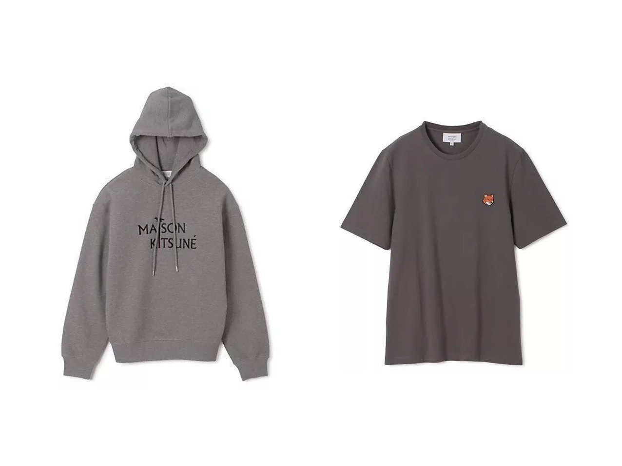 【MAISON KITSUNE/メゾン キツネ】のFOX HEAD REGULAR TEE-SHIRT&MAISON KITSUNE PILLAR COMFORT HOODIE おすすめ人気トレンドファッション通販アイテム インテリア・キッズ・メンズ・レディースファッション・服の通販 founy(ファニー) 　ファッション　Fashion　レディースファッション　Fashion for Women　トップス・カットソー　Cut & Sew Tops　シャツ・ブラウス・オフィスカジュアル　Elegant Blouses & Button-Ups　2025年　2025　2025-2026秋冬・A/W　Autumn/Winter 2025–26 AW25–26　なめらか　Smooth, Silky Texture　ロンドン　London Style, British Inspired　洗える　Machine Washable　|ID:crp329100000222197