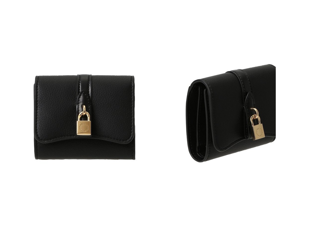 【STELLA McCARTNEY/ステラ マッカートニー】のStella Ryder 三つ折り財布 おすすめ人気トレンドファッション通販アイテム インテリア・キッズ・メンズ・レディースファッション・服の通販 founy(ファニー) 　ファッション　Fashion　レディースファッション　Fashion for Women　ミニ財布・二つ折り財布　Wallets & Card Cases　バッグ　Bags　2025年　2025　2025-2026秋冬・A/W　Autumn/Winter 2025–26 AW25–26　おすすめ　Recommended / Our Picks　ギフト プレゼント　Gift / Present　コレクション　Collection, Seasonal Line　コンパクト　Compact, Small Size　トラベル　Travel, Travel Gear　エレガント 上品　Elegant　A/W・秋冬　Autumn/Winter　財布　Wallet, Purse　ブラック系　Black　|ID:crp329100000222241