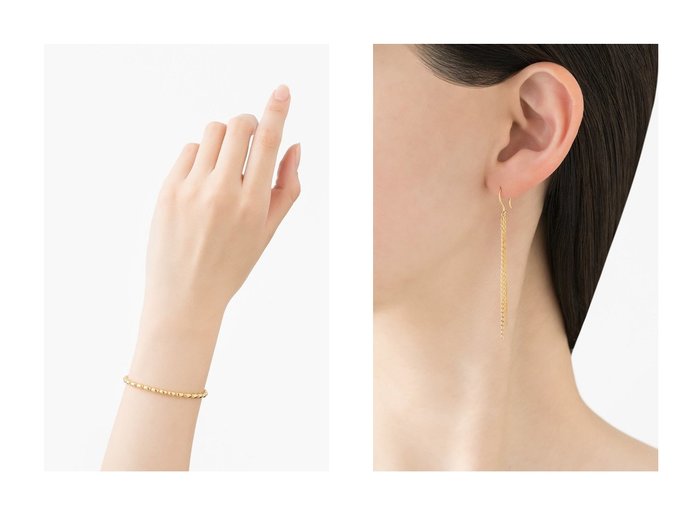 【MARIHA/マリハ】のSilent Rain ブレスレット OVボールチェーン S 17cm&雨音 ピアス 5cm おすすめ人気トレンドファッション通販アイテム 人気、トレンドファッション・服の通販 founy(ファニー) ファッション Fashion レディースファッション Fashion for Women ジュエリー Jewelry チェーン＆カフブレスレット Cuff & Chain Bracelets バングル・カフブレスレット Bangles & Cuff Bracelets ファッションリング Fashion Rings イヤリング・フープ・ドロップタイプ Hoop, Drop & Clip Earrings 2025年 2025 2025-2026秋冬・A/W Autumn/Winter 2025–26 AW25–26 オーバル Oval Design シェイプ Shape, Slim Fit シルバー Silver, Metallic Silver チェーン Chain, Chain Strap ブレスレット Bracelet, Wristband A/W・秋冬 Autumn/Winter |ID:crp329100000222326