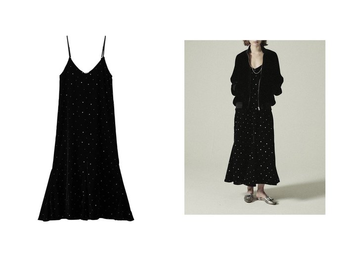 【COUTURE D'ADAM/クチュールドアダム】のグリッターベルベットキャミドレス おすすめ人気トレンドファッション通販アイテム 人気、トレンドファッション・服の通販 founy(ファニー) ファッション Fashion レディースファッション Fashion for Women ワンピース Dresses フォーマル・パーティードレス・結婚式用ドレス Elegant & Casual Dresses チュニック Tunic Tops & Dresses 2025年 2025 2025-2026秋冬・A/W Autumn/Winter 2025–26 AW25–26 カットソー Cut and Sewn Top グリッター Glitter, Sparkle ジャケット Jacket, Outerwear チュニック Tunic, Long Top トレンド Trend, Trending Now ベルベット Velvet, Velvety ラップ Wrap, Wrap Design ロング Long, Long-Length A/W・秋冬 Autumn/Winter |ID:crp329100000222334
