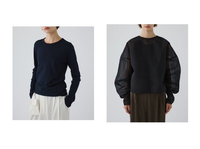【RIM.ARK/リムアーク】のHigh gauge cotton long T-ロングTシャツ&Light &プルオーバー おすすめ人気トレンドファッション通販アイテム 人気、トレンドファッション・服の通販 founy(ファニー) ファッション Fashion レディースファッション Fashion for Women トップス・カットソー Cut & Sew Tops シャツ・ブラウス・オフィスカジュアル Elegant Blouses & Button-Ups ロングTシャツ・Tシャツ Longline T-Shirts & Tees カットソー・ベーシックTシャツ Cut-and-Sewn Tops / Stretch Tees & Basics カジュアルプルオーバー・ニットトップス Pullovers & Knit Tops / Casual Pullovers おすすめ Recommended / Our Picks インナー Innerwear スリーブ Sleeve, Long Sleeve / Short Sleeve ベーシック Basic, Essential ロング Long, Long-Length 吸水 Absorbent, Quick-Dry 新作・新入荷 New Arrivals / New In |ID:crp329100000222379