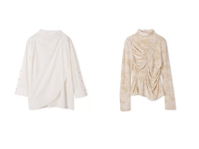 【PHOTOCOPIEU/フォトコピュー】のASYMMETRIC JERSEY TOP&ASYMMETRIC SHIRT おすすめ人気トレンドファッション通販アイテム 人気、トレンドファッション・服の通販 founy(ファニー) ファッション Fashion レディースファッション Fashion for Women トップス・カットソー Cut & Sew Tops シャツ・ブラウス・オフィスカジュアル Elegant Blouses & Button-Ups ワンピース Dresses 2025年 2025 2025-2026秋冬・A/W Autumn/Winter 2025–26 AW25–26 アシンメトリー Asymmetrical Style フロント Front, Front Design ワイド Wide, Wide Fit 洗える Machine Washable |ID:crp329100000222426