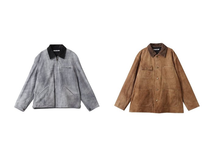 【SEVEN BY SEVEN / MEN/セブン バイ セブン】の【MEN】LEATHER DETROIT ジャケット&【MEN】LEATHER MICHIGAN チョアコート おすすめ人気トレンドファッション通販アイテム 人気、トレンドファッション・服の通販 founy(ファニー) ファッション Fashion メンズファッション Fashion for Men 2025年 2025 2025-2026秋冬・A/W Autumn/Winter 2025–26 AW25–26 コンパクト Compact, Small Size シンプル Simple, Minimal ジャケット Jacket, Outerwear ブルゾン Blouson, Bomber Jacket A/W・秋冬 Autumn/Winter |ID:crp329100000222427
