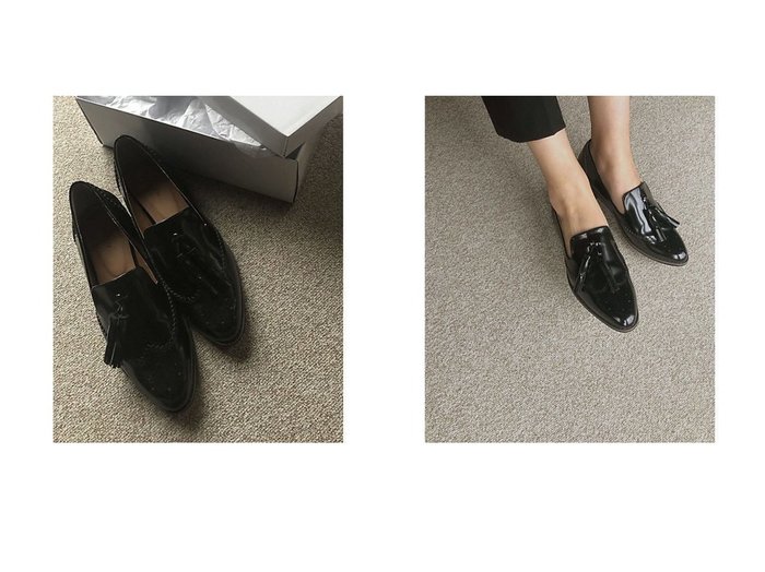 【marjour/マージュール】のTASSEL LOAFER おすすめ人気トレンドファッション通販アイテム 人気、トレンドファッション・服の通販 founy(ファニー) ファッション Fashion レディースファッション Fashion for Women ウィングチップ Wingtip Shoes エナメル Patent Leather ジャケット Jacket, Outerwear スタイリッシュ Stylish, Fashionable スリット Slit, Slit Detail セットアップ Set-Up, Coordinated Outfit タッセル Tassel, Fringe デニム Denim, Jeans Material マニッシュ Mannish, Boyish |ID:crp329100000222434