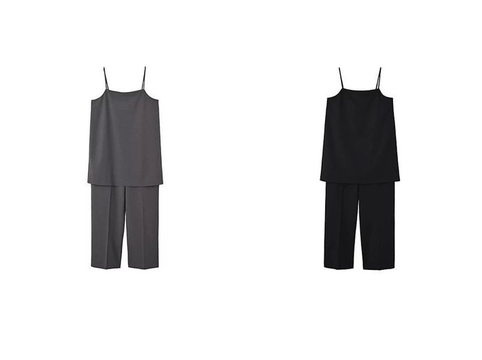 【STYLE DELI/スタイルデリ】の【BLK001】キャミソールオールインワン おすすめ人気トレンドファッション通販アイテム 人気、トレンドファッション・服の通販 founy(ファニー) ファッション Fashion レディースファッション Fashion for Women トップス・カットソー Cut & Sew Tops キャミソール&ノースリーブ Camisoles & Sleeveless Tops ワンピース Dresses オールインワン・ワンピース Dresses and Jumpsuits インナー Innerwear キャミソール Camisole, Spaghetti Strap Top ストレート Straight, Straight Cut スリット Slit, Slit Detail タンク Tank Top, Sleeveless Top 定番 Standard, Basic Item ボトム Bottoms, Lower Wear ワイド Wide, Wide Fit おすすめ Recommended / Our Picks エレガント 上品 Elegant セレモニー Ceremony |ID:crp329100000222436