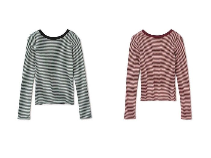 【beautiful people/ビューティフル ピープル】のMiller double-frontlong T-shirt おすすめ人気トレンドファッション通販アイテム インテリア・キッズ・メンズ・レディースファッション・服の通販 founy(ファニー) https://founy.com/ ファッション Fashion レディースファッション Fashion for Women トップス・カットソー Cut & Sew Tops シャツ・ブラウス・オフィスカジュアル Elegant Blouses & Button-Ups ロングTシャツ・Tシャツ Longline T-Shirts & Tees 2025年 2025 2025-2026秋冬・A/W Autumn/Winter 2025–26 AW25–26 オーバル Oval Design フィット Fit, Slim Fit ロング Long, Long-Length 洗える Machine Washable |ID:crp329100000222437