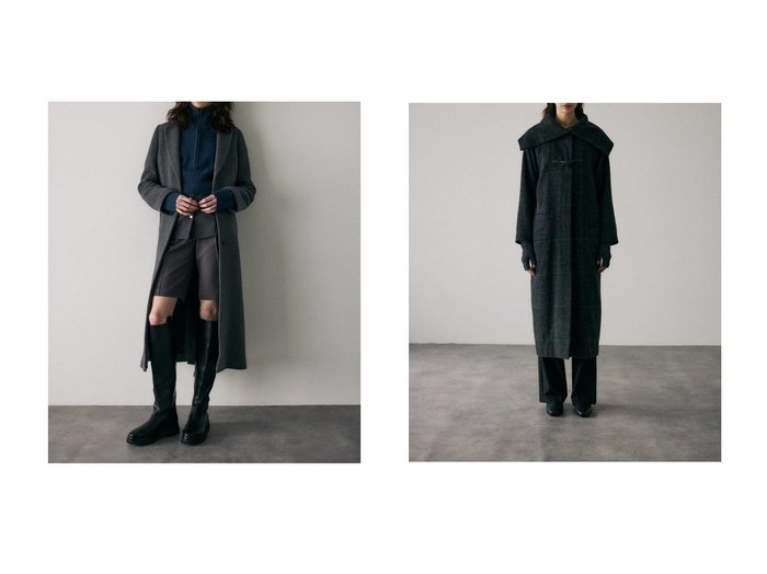 【RIM.ARK/リムアーク】のコート&コート おすすめ人気トレンドファッション通販アイテム 人気、トレンドファッション・服の通販 founy(ファニー) ファッション Fashion レディースファッション Fashion for Women アウター Coat / Outerwear Collection コート・ロングコート・ピーコート Long Coats, Peacoats & More ショート Short, Short Length シンプル Simple, Minimal チェスターコート Chester Coat, Long Coat ベーシック Basic, Essential ロング Long, Long-Length チェック Check, Plaid, Tartan 軽量 Lightweight, Ultra Light |ID:crp329100000222463