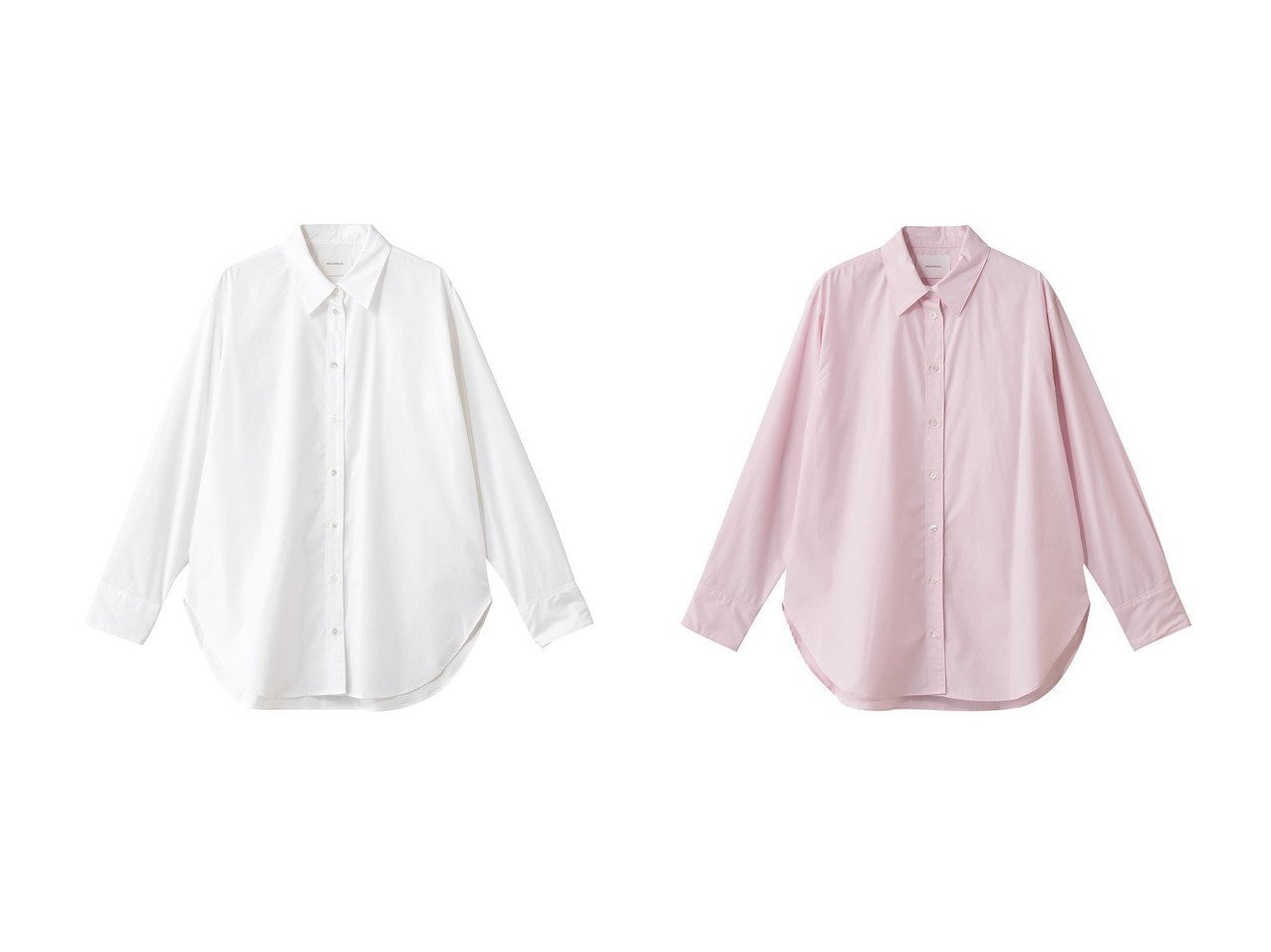 【MIDIUMISOLID/ミディウミソリッド】のbasic shirt シャツ おすすめ人気トレンドファッション通販アイテム インテリア・キッズ・メンズ・レディースファッション・服の通販 founy(ファニー) 　ファッション　Fashion　レディースファッション　Fashion for Women　トップス・カットソー　Cut & Sew Tops　シャツ・ブラウス・オフィスカジュアル　Elegant Blouses & Button-Ups　スリーブ　Sleeve, Long Sleeve / Short Sleeve　ベーシック　Basic, Essential　ロング　Long, Long-Length　エレガント 上品　Elegant　新作・新入荷　New Arrivals / New In　ホワイト系　White　レッド系　Red　ブラック系　Black　ブルー系　Blue　|ID:crp329100000222626