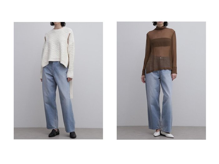 【ADORE/アドーア】のTOM おすすめ人気トレンドファッション通販アイテム 人気、トレンドファッション・服の通販 founy(ファニー) ファッション Fashion レディースファッション Fashion for Women トップス・カットソー Cut & Sew Tops ニット Knit Tops & Sweaters カジュアルプルオーバー・ニットトップス Pullovers & Knit Tops / Casual Pullovers パンツ Pants & Trousers シンプル Simple, Minimal スタンダード Standard, Basic ストレート Straight, Straight Cut デニム Denim, Jeans Material ハンド Hand, Handmade ビンテージ Vintage, Retro Style モダン Modern, Contemporary リラックス Relax, Relaxed Fit ワイド Wide, Wide Fit |ID:crp329100000222652