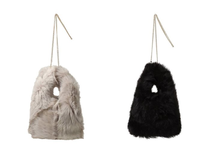 【Whim Gazette/ウィムガゼット】のトスカーナムートンチェーンBAG おすすめ人気トレンドファッション通販アイテム 人気、トレンドファッション・服の通販 founy(ファニー) 　ファッション　Fashion　レディースファッション　Fashion for Women　バッグ　Bags　シンプル　Simple, Minimal　チェーン　Chain, Chain Strap　フェミニン　Feminine, Girly　エレガント 上品　Elegant　新作・新入荷　New Arrivals / New In　A/W・秋冬　Autumn/Winter　|ID:crp329100000222712