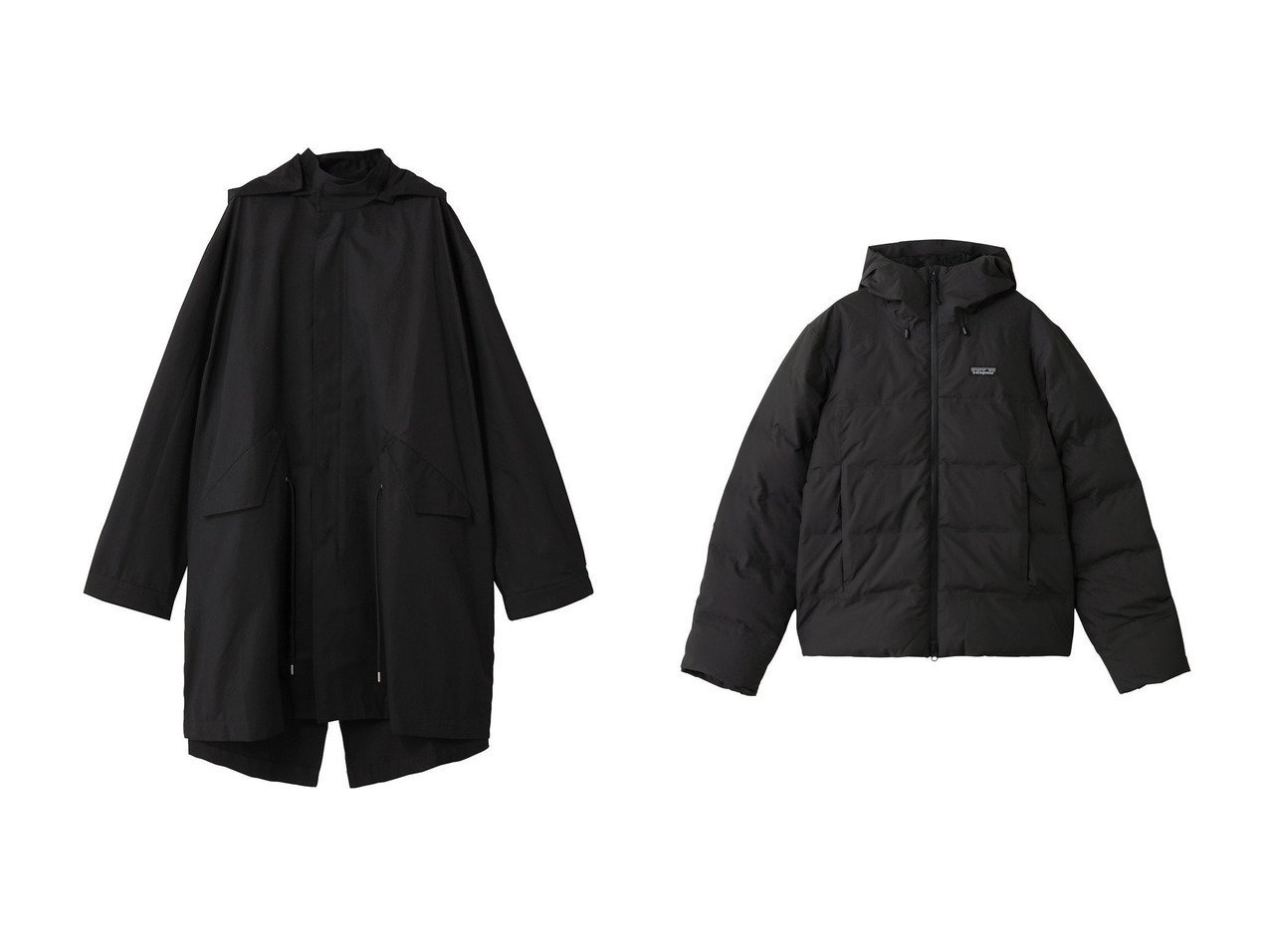 【Patagonia / MEN/パタゴニア】の【MEN】ジャクソングレイシャージャケット&【STUDIO NICHOLSON / MEN/スタジオ ニコルソン】の【MEN】MOBI MATTE COTTON NYLON パーカー おすすめ人気トレンドファッション通販アイテム インテリア・キッズ・メンズ・レディースファッション・服の通販 founy(ファニー) 　ファッション　Fashion　メンズファッション　Fashion for Men　アウター　Men's Coats Outerwear　シンプル　Simple, Minimal　スタンド　Stand Collar, Upright Stand　トレンド　Trend, Trending Now　パーカー　Hoodie, Parka　モダン　Modern, Contemporary　リラックス　Relax, Relaxed Fit　ロング　Long, Long-Length　新作・新入荷　New Arrivals / New In　|ID:crp329100000222833