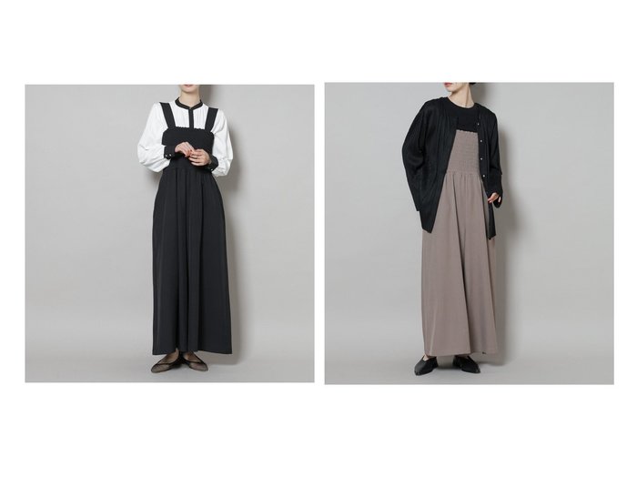 【nano universe/ナノ ユニバース】のシャーリングサロペット おすすめ人気トレンドファッション通販アイテム 人気、トレンドファッション・服の通販 founy(ファニー) ファッション Fashion レディースファッション Fashion for Women ワンピース Dresses サロペット&オールインワン Dungarees & Jumpsuit Styles インナー Innerwear 秋 Autumn カットソー Cut and Sewn Top カーディガン Cardigan, Knitwear サロペット Overalls, Salopette シャーリング Shirring, Ruched ジャケット Jacket, Outerwear スリーブ Sleeve, Long Sleeve / Short Sleeve フェミニン Feminine, Girly ベーシック Basic, Essential ロング Long, Long-Length ワイド Wide, Wide Fit おすすめ Recommended / Our Picks 2025年 2025 2025-2026秋冬・A/W Autumn/Winter 2025–26 AW25–26 |ID:crp329100000222837