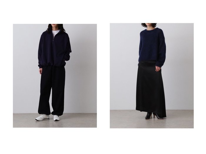 【YLEVE/イレーヴ】のビスコース ジャカード サテン 360°スカート&【UNISEX】【Y】オーガニック コットン ソフト モールスキン テーパード イージー パンツ おすすめ人気トレンドファッション通販アイテム 人気、トレンドファッション・服の通販 founy(ファニー) 　ファッション　Fashion　レディースファッション　Fashion for Women　パンツ　Pants & Trousers　スカート　Skirts　ロングスカート　Long Skirts / Maxi & Midi Skirts　ユニセックス　Unisex, Genderless　オーガニック　Organic Cotton　スウェット / スエット　Sweatshirt, Sweatwear　テーパード　Tapered, Tapered Pants　バランス　Balance, Style Balance　リラックス　Relax, Relaxed Fit　エレガント 上品　Elegant　新作・新入荷　New Arrivals / New In　|ID:crp329100000222843