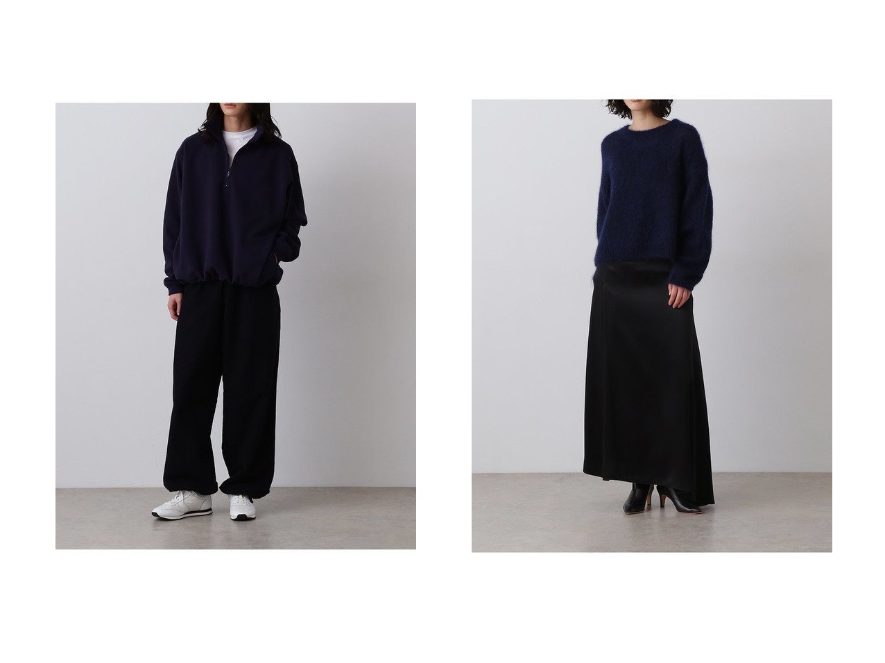 【YLEVE/イレーヴ】のビスコース ジャカード サテン 360°スカート&【UNISEX】【Y】オーガニック コットン ソフト モールスキン テーパード イージー パンツ おすすめ人気トレンドファッション通販アイテム インテリア・キッズ・メンズ・レディースファッション・服の通販 founy(ファニー) 　ファッション　Fashion　レディースファッション　Fashion for Women　パンツ　Pants & Trousers　スカート　Skirts　ロングスカート　Long Skirts / Maxi & Midi Skirts　ユニセックス　Unisex, Genderless　オーガニック　Organic Cotton　スウェット / スエット　Sweatshirt, Sweatwear　テーパード　Tapered, Tapered Pants　バランス　Balance, Style Balance　リラックス　Relax, Relaxed Fit　エレガント 上品　Elegant　新作・新入荷　New Arrivals / New In　ホワイト系　White　ブルー系　Blue　ブラック系　Black　|ID:crp329100000222843