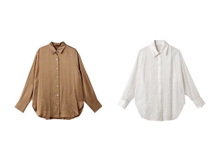 【esteta/エステータ】のシルクサテン シャツ&コットンオーガンジー ドレスシャツ おすすめ人気トレンドファッション通販アイテム 人気、トレンドファッション・服の通販 founy(ファニー) ファッション Fashion レディースファッション Fashion for Women トップス・カットソー Cut & Sew Tops シャツ・ブラウス・オフィスカジュアル Elegant Blouses & Button-Ups ワンピース Dresses フォーマル・パーティードレス・結婚式用ドレス Elegant & Casual Dresses なめらか Smooth, Silky Texture サテン Satin, Glossy Fabric シルク Silk, 100% Silk シンプル Simple, Minimal スリーブ Sleeve, Long Sleeve / Short Sleeve ベーシック Basic, Essential ラグジュアリー Luxury, Elegant ロング Long, Long-Length エレガント 上品 Elegant 新作・新入荷 New Arrivals / New In おすすめ Recommended / Our Picks エアリー Airy Texture オーガンジー Organza Fabric ドレス Dress, One-Piece フェミニン Feminine, Girly フロント Front, Front Design 羽織 Haori, Light Jacket |ID:crp329100000222846