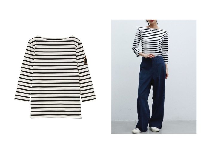 【MADISONBLUE/マディソンブルー】のS TEE BORDER ボーダーT おすすめ人気トレンドファッション通販アイテム 人気、トレンドファッション・服の通販 founy(ファニー) ファッション Fashion レディースファッション Fashion for Women トップス・カットソー Cut & Sew Tops シャツ・ブラウス・オフィスカジュアル Elegant Blouses & Button-Ups ロングTシャツ・Tシャツ Longline T-Shirts & Tees カットソー・ベーシックTシャツ Cut-and-Sewn Tops / Stretch Tees & Basics コンパクト Compact, Small Size スリーブ Sleeve, Long Sleeve / Short Sleeve ボーダー Border, Stripe ロング Long, Long-Length 新作・新入荷 New Arrivals / New In |ID:crp329100000222855
