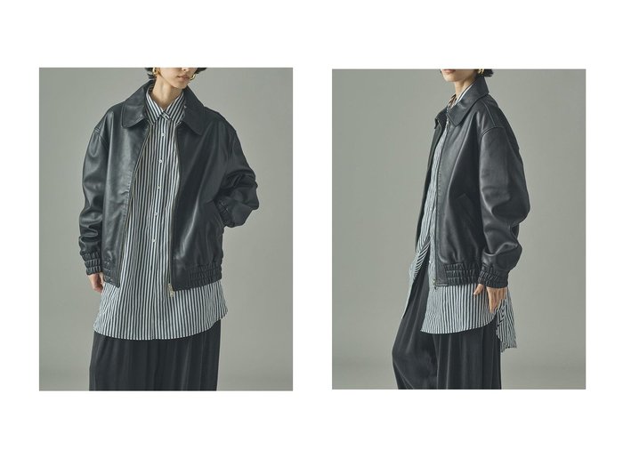 【Curensology/カレンソロジー】の【GELLI】BS ブルゾン おすすめ人気トレンドファッション通販アイテム 人気、トレンドファッション・服の通販 founy(ファニー) ファッション Fashion レディースファッション Fashion for Women アウター Coat / Outerwear Collection レディースジャケット・軽アウター Jackets ブルゾンジャケット・スポーティアウター Blouson Jackets クール Cool, Chic ショルダー Shoulder, Shoulder Strap ジャケット Jacket, Outerwear ドロップ Drop Shoulder, Dropped Style ブルゾン Blouson, Bomber Jacket エレガント 上品 Elegant 別注 Limited Edition, Custom Order 新作・新入荷 New Arrivals / New In |ID:crp329100000222876