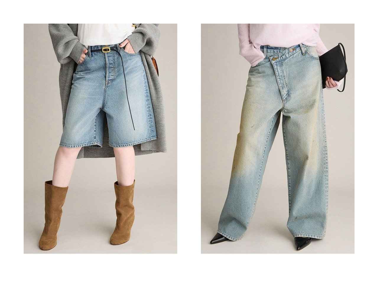 【BRILL/ブリル】のデニムハーフパンツ&ダートワイドデニム おすすめ人気トレンドファッション通販アイテム インテリア・キッズ・メンズ・レディースファッション・服の通販 founy(ファニー) 　ファッション　Fashion　レディースファッション　Fashion for Women　パンツ　Pants & Trousers　デニムパンツ・ジーンズ・美脚デニム　Denim Jeans & Pants　ショートパンツ・ハーフパンツ　High-Waisted & Relaxed Shorts　サスペンダー　Suspenders, Braces　デニム　Denim, Jeans Material　ポケット　Pocket, Pocket Detail　ワイド　Wide, Wide Fit　定番　Standard, Basic Item　新作・新入荷　New Arrivals / New In　ブルー系　Blue　|ID:crp329100000222894