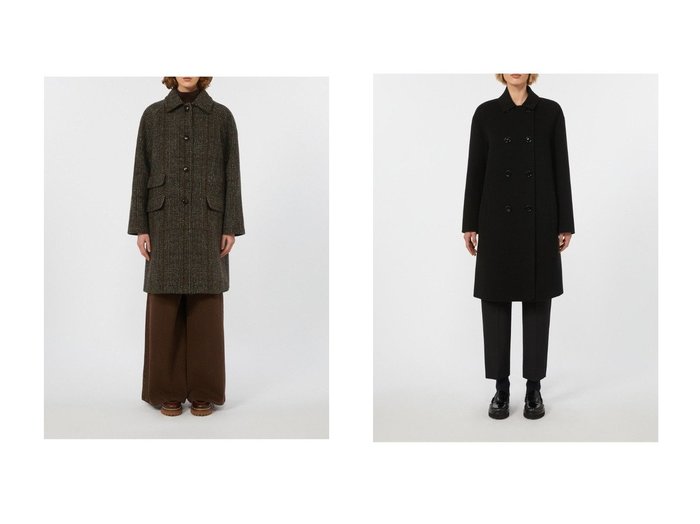 【Max Mara/マックスマーラ】の【Weekend Max Mara】PITONE Lana Vergine チェックコート&【 S Max Mara】RIBES Lana Vergine ロングコート おすすめ人気トレンドファッション通販アイテム 人気、トレンドファッション・服の通販 founy(ファニー) ファッション Fashion レディースファッション Fashion for Women アウター Coat / Outerwear Collection コート・ロングコート・ピーコート Long Coats, Peacoats & More なめらか Smooth, Silky Texture インナー Innerwear エレガント 上品 Elegant オケージョン Occasion Wear クラシカル Classical, Vintage-Inspired チェック Check, Plaid, Tartan ロング Long, Long-Length 新作・新入荷 New Arrivals / New In |ID:crp329100000222895