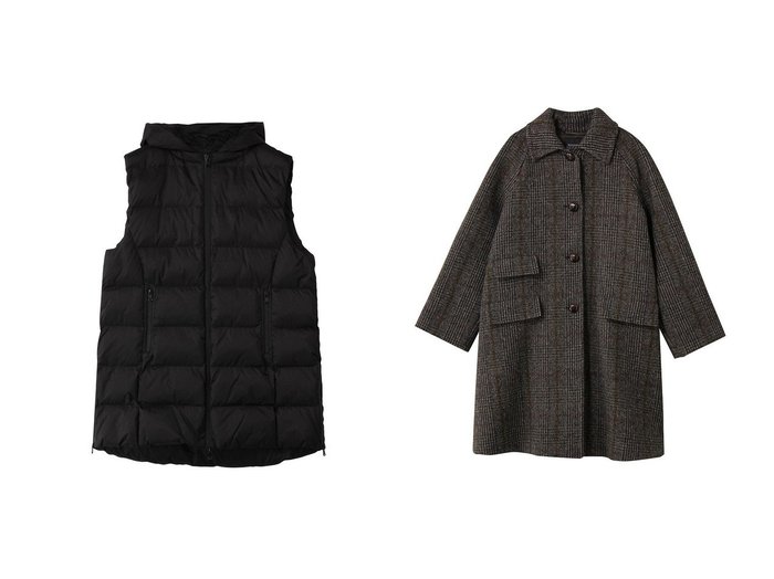 【Max Mara/マックスマーラ】の【Weekend Max Mara】PITONE Lana Vergine チェックコート&【MM】LODOLA ノースリーブパファージャケット おすすめ人気トレンドファッション通販アイテム 人気、トレンドファッション・服の通販 founy(ファニー) ファッション Fashion レディースファッション Fashion for Women アウター Coat / Outerwear Collection レディースジャケット・軽アウター Jackets コート・ロングコート・ピーコート Long Coats, Peacoats & More シンプル Simple, Minimal ジャケット Jacket, Outerwear ベスト Vest, Waistcoat リュクス Luxury, Elegant, High-End, Chic エレガント 上品 Elegant 新作・新入荷 New Arrivals / New In A/W・秋冬 Autumn/Winter なめらか Smooth, Silky Texture インナー Innerwear オケージョン Occasion Wear クラシカル Classical, Vintage-Inspired チェック Check, Plaid, Tartan ロング Long, Long-Length |ID:crp329100000222897
