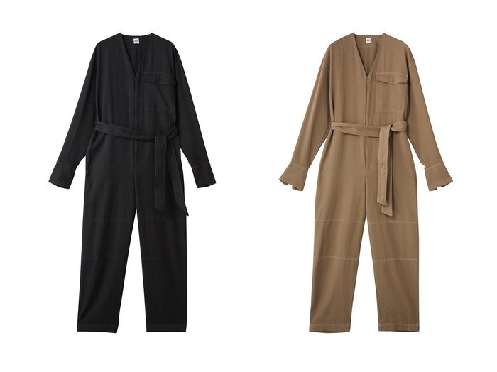 【BOWTE/バウト】のオールインワン おすすめ人気トレンドファッション通販アイテム 人気、トレンドファッション・服の通販 founy(ファニー) ファッション Fashion レディースファッション Fashion for Women パンツ Pants & Trousers おすすめ Recommended / Our Picks イヤリング Earrings フラップ Flap, Flap Pocket ポケット Pocket, Pocket Detail ロング Long, Long-Length 新作・新入荷 New Arrivals / New In |ID:crp329100000222912