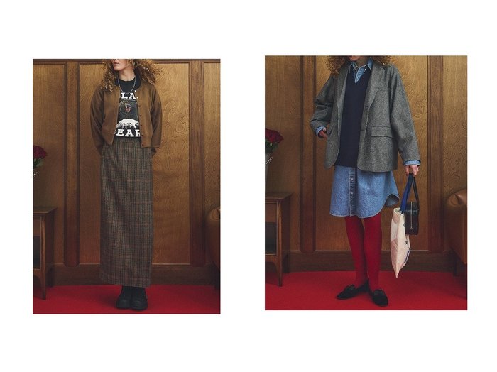 【Oblada/オブラダ】のIVY ビッグデニムシャツ&BEARS スウェット 秋冬におすすめ！トレンド、レディースファッションの通販 おすすめ人気トレンドファッション通販アイテム 人気、トレンドファッション・服の通販 founy(ファニー) ファッション Fashion レディースファッション Fashion for Women トップス・カットソー Cut & Sew Tops シャツ・ブラウス・オフィスカジュアル Elegant Blouses & Button-Ups レディースパーカー・カジュアルフーディー Casual Hoodies & Sweatshirts ロングTシャツ・Tシャツ Longline T-Shirts & Tees スウェット・クルーネックトップス Sweatshirts & Crewnecks / Relaxed Fit Sweat Tops カットソー・ベーシックTシャツ Cut-and-Sewn Tops / Stretch Tees & Basics グラフィック Graphic, Graphic Design スウェット / スエット Sweatshirt, Sweatwear スラックス Slacks, Dress Pants デニム Denim, Jeans Material ミックス Mix, Mixed Style リラックス Relax, Relaxed Fit 新作・新入荷 New Arrivals / New In |ID:crp329100000223009