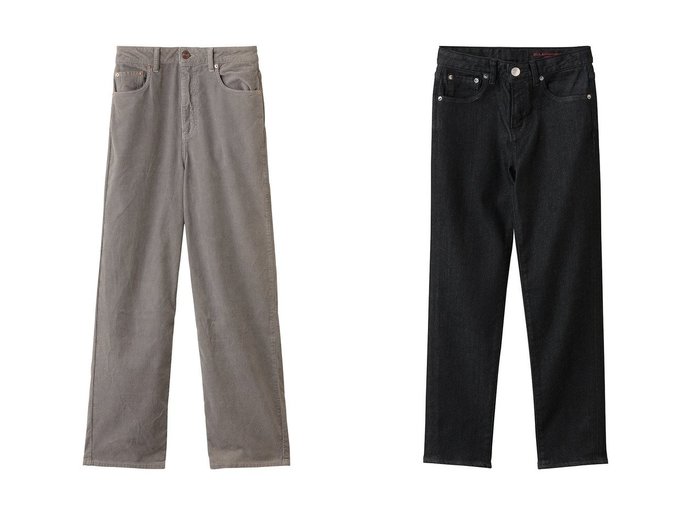 【RED CARD TOKYO/レッドカード トーキョー】の35th Anniv. Casual テーパードデニムパンツ&Dakota コーデュロイルーズストレートパンツ 秋冬におすすめ！トレンド、レディースファッションの通販 おすすめ人気トレンドファッション通販アイテム 人気、トレンドファッション・服の通販 founy(ファニー) ファッション Fashion レディースファッション Fashion for Women パンツ Pants & Trousers デニムパンツ・ジーンズ・美脚デニム Denim Jeans & Pants トレンド Trend, Trending Now ビッグ Big, Oversized フィット Fit, Slim Fit ルーズ Loose, Oversized 新作・新入荷 New Arrivals / New In |ID:crp329100000223017