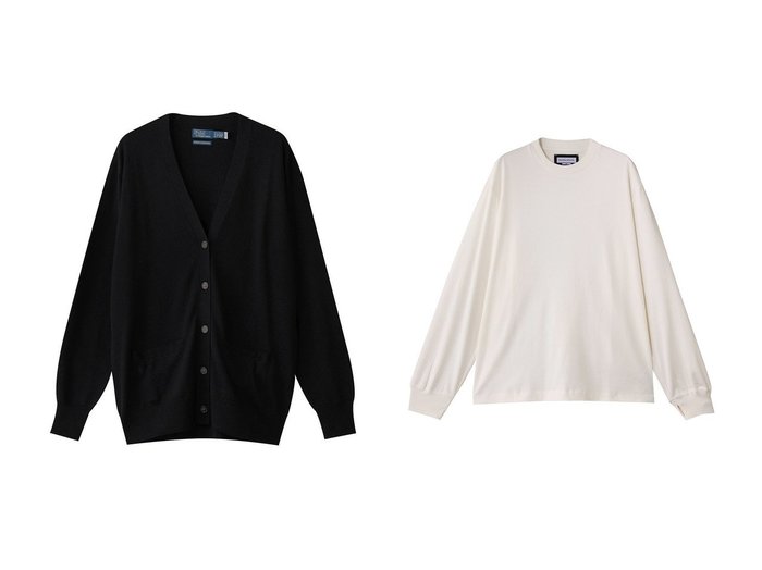 【MAISON SPECIAL/メゾンスペシャル】の【UNISEX】スムースロンTEE&【RALPH LAUREN/ラルフローレン】の【POLO RALPH LAUREN】ウール Vネック ロング カーディガン 秋冬におすすめ！トレンド、レディースファッションの通販 おすすめ人気トレンドファッション通販アイテム 人気、トレンドファッション・服の通販 founy(ファニー) 　ファッション　Fashion　レディースファッション　Fashion for Women　トップス・カットソー　Cut & Sew Tops　ニット　Knit Tops & Sweaters　カーディガン・羽織り　Layered Style Cardigans　Vネックトップス　V-Neck Tops / V-Cut Neckline Shirts　シャツ・ブラウス・オフィスカジュアル　Elegant Blouses & Button-Ups　ロングTシャツ・Tシャツ　Longline T-Shirts & Tees　カットソー・ベーシックTシャツ　Cut-and-Sewn Tops / Stretch Tees & Basics　エレガント 上品　Elegant　カーディガン　Cardigan, Knitwear　ラグジュアリー　Luxury, Elegant　ロング　Long, Long-Length　新作・新入荷　New Arrivals / New In　|ID:crp329100000223035