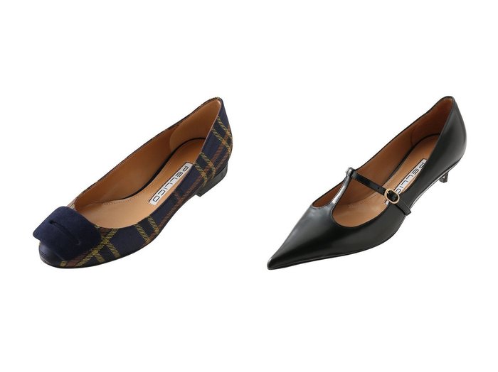【PELLICO/ペリーコ】のCUORE Tストラップパンプス&GOLD チェック柄フラットシューズ 秋冬におすすめ！トレンド、レディースファッションの通販 おすすめ人気トレンドファッション通販アイテム 人気、トレンドファッション・服の通販 founy(ファニー) ファッション Fashion レディースファッション Fashion for Women クラシック Classic, Timeless Style シューズ Shoes, Footwear チェック Check, Plaid, Tartan フラット Flat, Flat Shoes ワンポイント One Point, Statement Accent 新作・新入荷 New Arrivals / New In |ID:crp329100000223045
