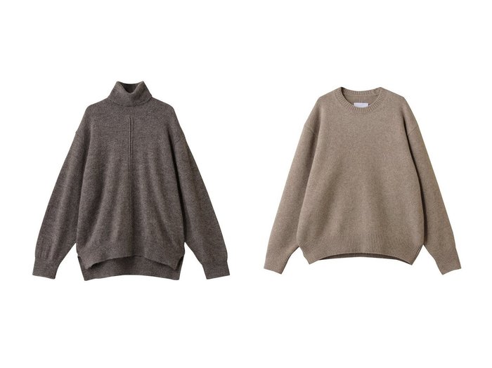 【ssstein / MEN/シュタイン】の【MEN】ALPACA KNIT LOOSE TURTLE NECK PO&【MEN】EXTRA FINE WOOL WARM KNIT CREW NECK LS 秋冬におすすめ！トレンド、メンズファッションの通販 おすすめ人気トレンドファッション通販アイテム 人気、トレンドファッション・服の通販 founy(ファニー) ファッション Fashion メンズファッション Fashion for Men トップス・カットソー Cut & Sew Tops ニット・セーター / 定番トップス Knit Tops & Sweaters なめらか Smooth, Silky Texture タートルネック Turtleneck, High Neck ベビー Baby, Babywear 冬 Winter / This Winter 新作・新入荷 New Arrivals / New In |ID:crp329100000223048