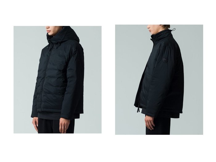 【CANADA GOOSE / MEN/カナダグース】の【MEN】【日本限定】1066MJB Lodge Jacket ロッジ ジャケット&【MEN】【日本限定】1066MJB Lodge Jacket ロッジ ジャケット 秋冬におすすめ！トレンド、メンズファッションの通販 おすすめ人気トレンドファッション通販アイテム 人気、トレンドファッション・服の通販 founy(ファニー) ファッション Fashion メンズファッション Fashion for Men アウトドア Outdoor Clothing コンパクト Compact, Small Size 軽量 Lightweight, Ultra Light ジップ Zip, Zipper ジャケット Jacket, Outerwear スタイリッシュ Stylish, Fashionable ダウン Down, Puffer ドローコード Drawcord, Drawstring Cord ハンド Hand, Handmade パフォーマンス Performance, Active Function フィット Fit, Slim Fit ポケット Pocket, Pocket Detail 新作・新入荷 New Arrivals / New In |ID:crp329100000223055