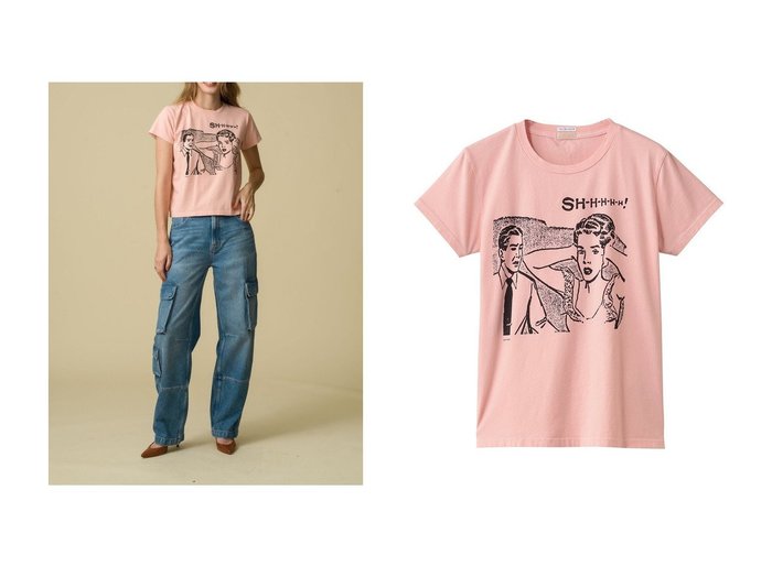 【MOTHER/マザー】のTHE BOXY GOODIE GOODIE アメコミTシャツ (SHH) おすすめ人気トレンドファッション通販アイテム 人気、トレンドファッション・服の通販 founy(ファニー) ファッション Fashion レディースファッション Fashion for Women トップス・カットソー Cut & Sew Tops シャツ・ブラウス・オフィスカジュアル Elegant Blouses & Button-Ups ロングTシャツ・Tシャツ Longline T-Shirts & Tees カットソー・ベーシックTシャツ Cut-and-Sewn Tops / Stretch Tees & Basics グラフィック Graphic, Graphic Design ショート Short, Short Length シンプル Simple, Minimal スラックス Slacks, Dress Pants スリーブ Sleeve, Long Sleeve / Short Sleeve デニム Denim, Jeans Material フィット Fit, Slim Fit プリント Print, Printed Pattern 新作・新入荷 New Arrivals / New In |ID:crp329100000223109