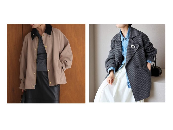 【SLOBE IENA/スローブ イエナ】のバブアー SLOBE別注 TRANSPORT modify&souple wool ダブルフェイスミドルコート おすすめ人気トレンドファッション通販アイテム 人気、トレンドファッション・服の通販 founy(ファニー) ファッション Fashion レディースファッション Fashion for Women アウター Coat / Outerwear Collection コート・ロングコート・ピーコート Long Coats, Peacoats & More 別注 Limited Edition, Custom Order 2025年 2025 2025-2026秋冬・A/W Autumn/Winter 2025–26 AW25–26 ミドル Middle Length, Mid Height 人気 Popular, Best Seller 日本製 Made In Japan |ID:crp329100000223119