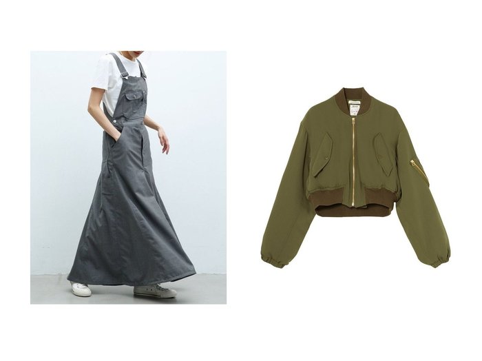 【MADISONBLUE/マディソンブルー】のJUMPER MAXI SK WOOL マキシジャンパースカート&L2-B SHORT JK PE ショートジャケット おすすめ人気トレンドファッション通販アイテム 人気、トレンドファッション・服の通販 founy(ファニー) ファッション Fashion レディースファッション Fashion for Women スカート Skirts ワンピース Dresses アウター Coat / Outerwear Collection レディースジャケット・軽アウター Jackets ブルゾンジャケット・スポーティアウター Blouson Jackets エレガント 上品 Elegant サロペット Overalls, Salopette チュニック Tunic, Long Top フレア Flare, Flared マキシ Maxi, Full Length ロング Long, Long-Length 新作・新入荷 New Arrivals / New In |ID:crp329100000223126