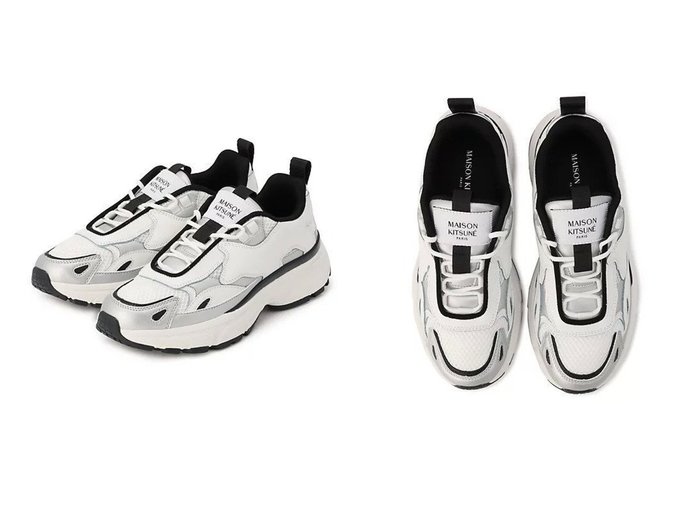 【MAISON KITSUNE/メゾン キツネ】のSORA RUNNERS おすすめ人気トレンドファッション通販アイテム 人気、トレンドファッション・服の通販 founy(ファニー) ファッション Fashion レディースファッション Fashion for Women 2025年 2025 2025-2026秋冬・A/W Autumn/Winter 2025–26 AW25–26 インソール Shoe Insole スニーカー Sneakers, Trainers ミックス Mix, Mixed Style モノトーン Monotone, Black and White 人気 Popular, Best Seller |ID:crp329100000223140
