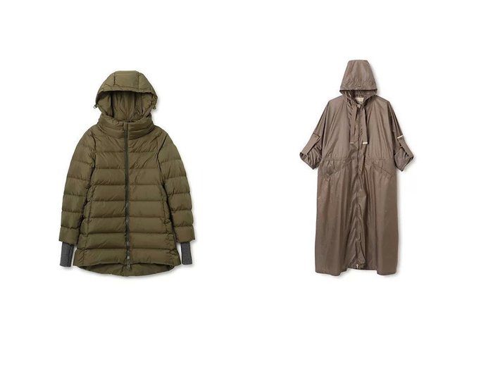 【HERNO/ヘルノ】のCOAT&COAT おすすめ人気トレンドファッション通販アイテム 人気、トレンドファッション・服の通販 founy(ファニー) ファッション Fashion レディースファッション Fashion for Women アウター Coat / Outerwear Collection コート・ロングコート・ピーコート Long Coats, Peacoats & More 2023年 2023 2023-2024秋冬・A/W Autumn/Winter 2023–24 AW23–24 スタンド Stand Collar, Upright Stand ダウン Down, Puffer ルーズ Loose, Oversized 2024年 2024 2024春夏・S/S Spring/Summer 2024 SS24 ロング Long, Long-Length |ID:crp329100000223141