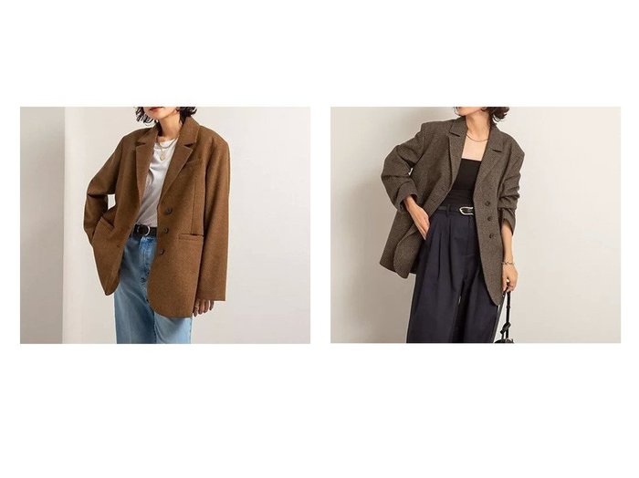 【NOLLEY'S/ノーリーズ】の【マクウェル】オーバージャケット おすすめ！トレンド、レディースファッションの通販 おすすめ人気トレンドファッション通販アイテム 人気、トレンドファッション・服の通販 founy(ファニー) ファッション Fashion レディースファッション Fashion for Women アウター Coat / Outerwear Collection レディースジャケット・軽アウター Jackets インナー Innerwear ヴィンテージ Vintage Style 秋 Autumn クラシカル Classical, Vintage-Inspired シンプル Simple, Minimal ジャケット Jacket, Outerwear トレンド Trend, Trending Now フェミニン Feminine, Girly マニッシュ Mannish, Boyish レース Lace, Lace Fabric 冬 Winter / This Winter 2025年 2025 2025-2026秋冬・A/W Autumn/Winter 2025–26 AW25–26 |ID:crp329100000223205