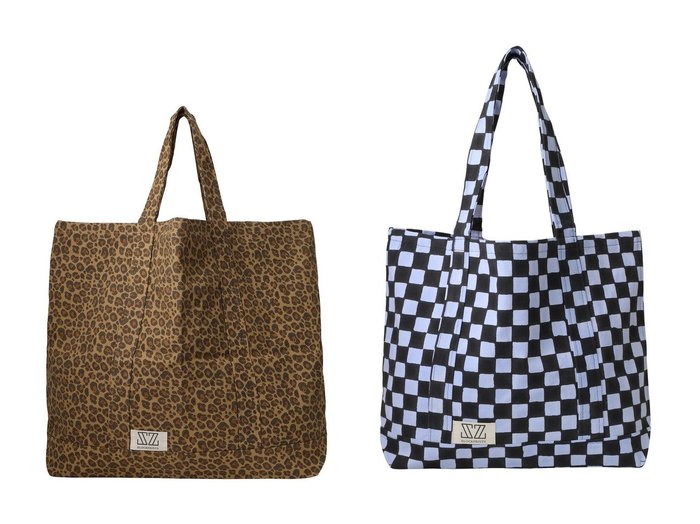 【SZ Blockprints/エスゼット ブロックプリント】のSMALL TOTE DOUBLE CHECK スモールトートバッグ&OVERSIZE TOTE LEOPARD オーバーサイズトートバッグ おすすめ人気トレンドファッション通販アイテム インテリア・キッズ・メンズ・レディースファッション・服の通販 founy(ファニー) https://founy.com/ ファッション Fashion レディースファッション Fashion for Women バッグ Bags レオパード Leopard, Animal Print 新作・新入荷 New Arrivals / New In 旅行 Travel スマート Smart, Elegant ダブル Double, Double-Breasted チェック Check, Plaid, Tartan 財布 Wallet, Purse |ID:crp329100000223213