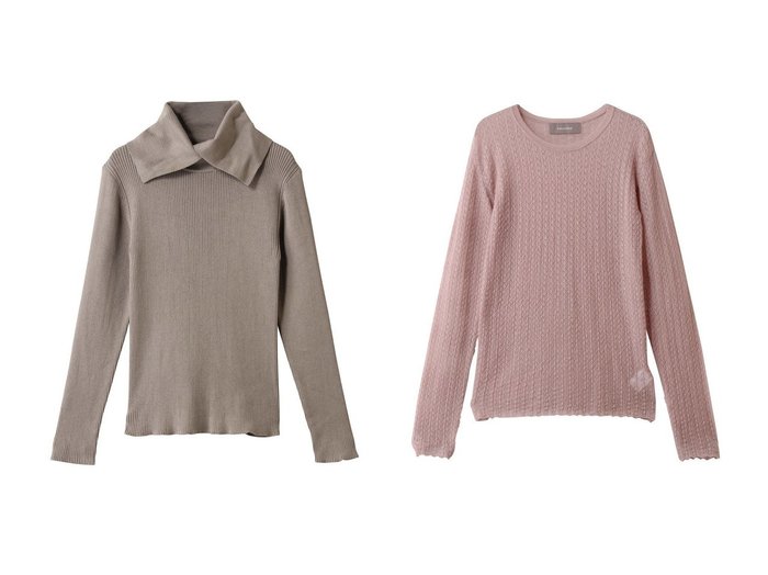 【heliopole/エリオポール】のPOINTAIL ロングスリーブニットT&【uca】COLLARED リブタートルプルオーバー おすすめ人気トレンドファッション通販アイテム 人気、トレンドファッション・服の通販 founy(ファニー) ファッション Fashion レディースファッション Fashion for Women トップス・カットソー Cut & Sew Tops ニット Knit Tops & Sweaters カジュアルプルオーバー・ニットトップス Pullovers & Knit Tops / Casual Pullovers シルク Silk, 100% Silk スリット Slit, Slit Detail タートル Turtleneck, Turtle Collar タートルネック Turtleneck, High Neck ドッキング Docking, Mixed Material ハンド Hand, Handmade ベーシック Basic, Essential 新作・新入荷 New Arrivals / New In フィット Fit, Slim Fit A/W・秋冬 Autumn/Winter 透かし Cut-Out, Lacework |ID:crp329100000223217