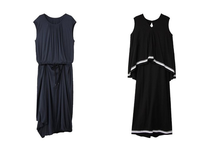 【PLAIN PEOPLE/プレインピープル】のシアーハイツイストフライスギャザーワンピース&アルビニオーガニックスムースセパレートワンピース おすすめ！トレンド、レディースファッションの通販 おすすめ人気トレンドファッション通販アイテム 人気、トレンドファッション・服の通販 founy(ファニー) ファッション Fashion レディースファッション Fashion for Women ワンピース Dresses チュニック Tunic Tops & Dresses ギャザー Gathered, Ruffled シューズ Shoes, Footwear シンプル Simple, Minimal チュニック Tunic, Long Top ロング Long, Long-Length 新作・新入荷 New Arrivals / New In |ID:crp329100000223246